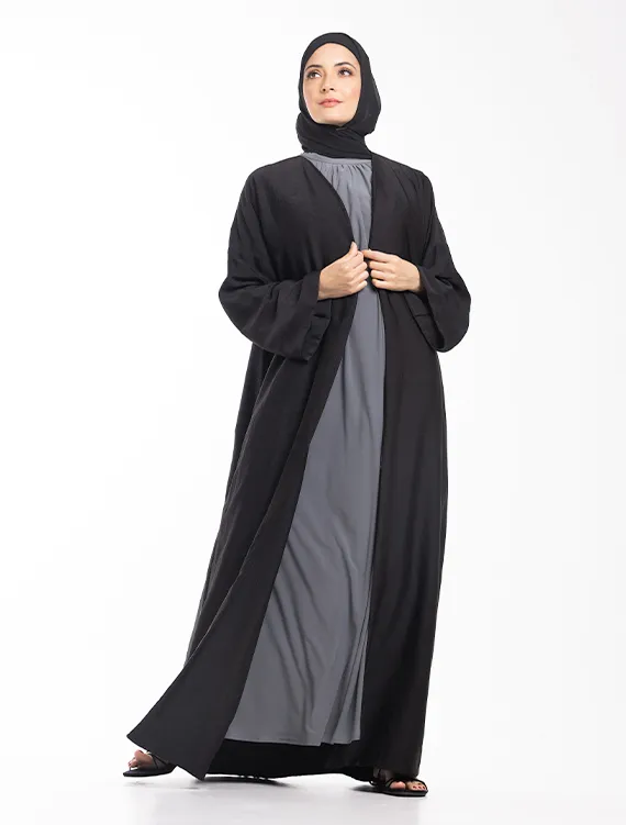 Black Reversible Kimono