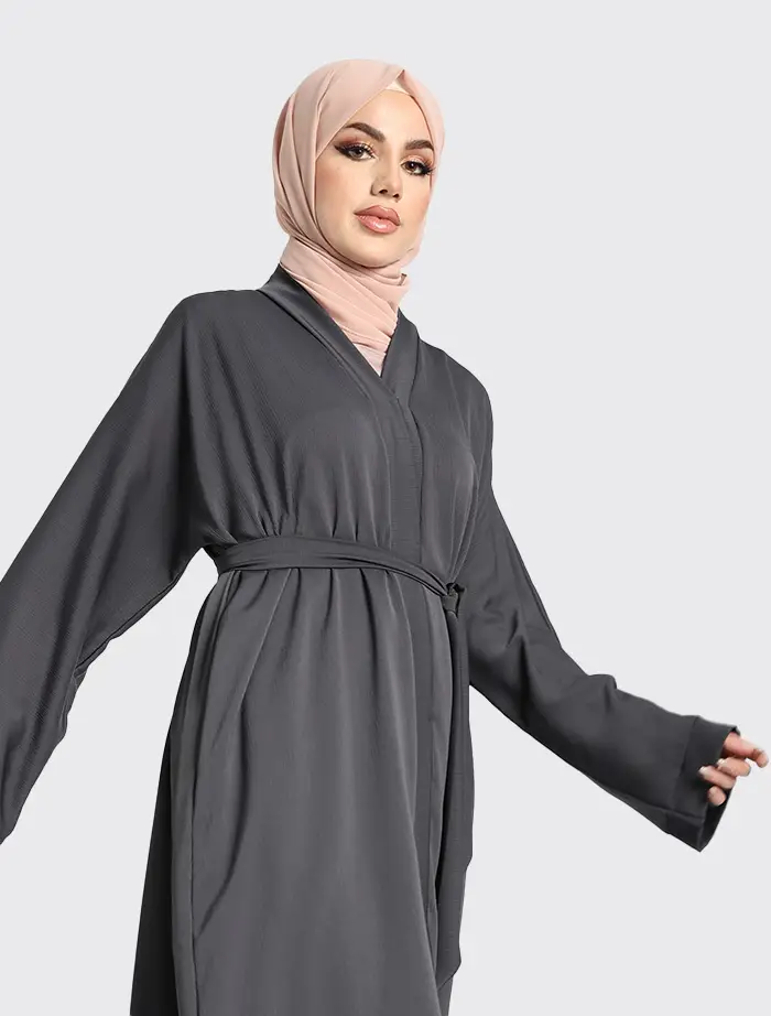 Grey  Akilah Abaya