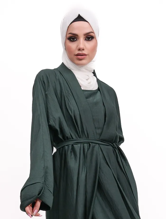 Green Simple Kimono